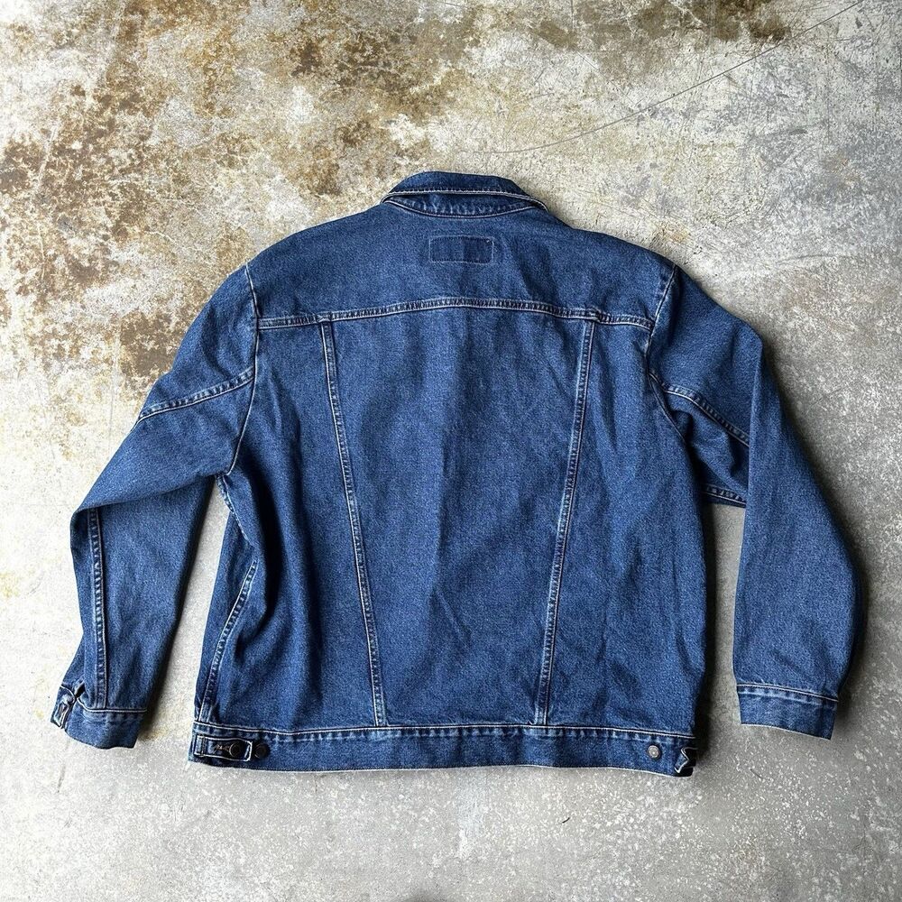 Wrangler Cowboy Cut Denim Jacket XXL Stonewash Western Trucker NWT - Picture 3 of 6